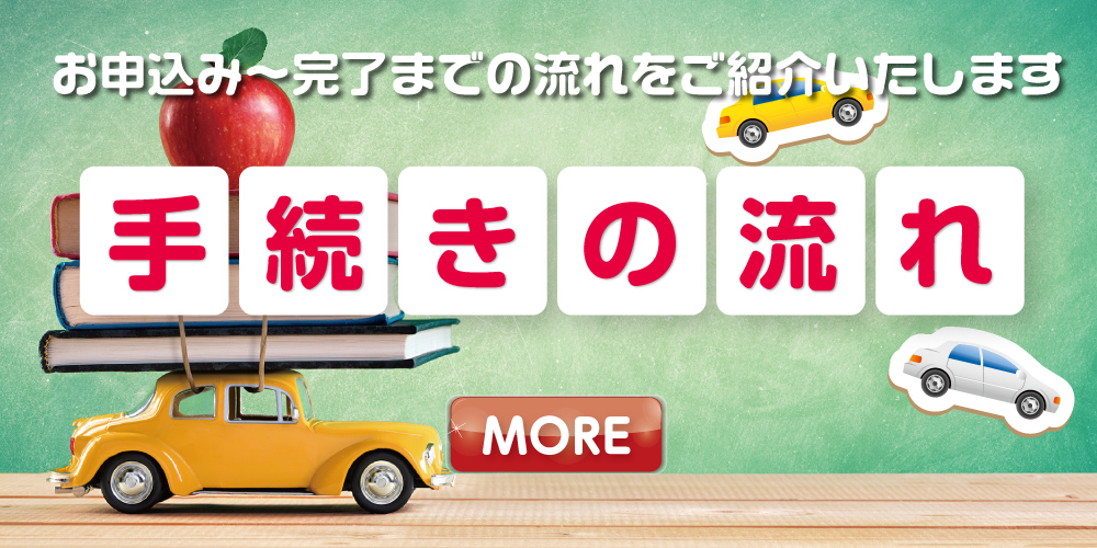 手続きの流れ
